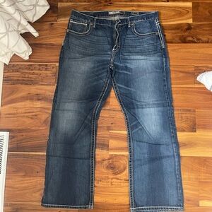 Men’s BKE Tyler Blue Bootcut Jeans
